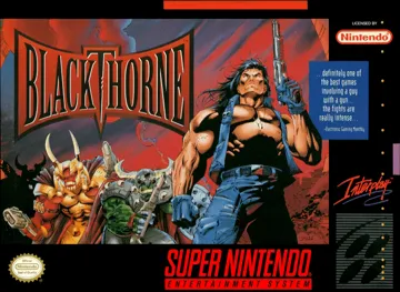 Blackthorne (USA) (Beta) (CES Version) box cover front